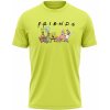 Pánské Tričko memeMerch tričko Spongebob Friends apple green