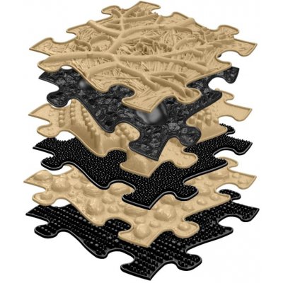 Muffik set ortopedických podlah Kouzlo noci 6 ks – Zboží Dáma