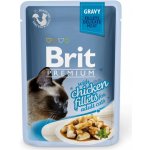 Brit cat adult Premium with Chicken Fillets in Gravy 85 g – Hledejceny.cz