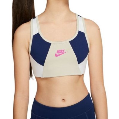 Nike Bra Classic Veneer NSW G light orewood brown/blue void/white/fire pink – Zboží Mobilmania