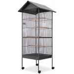 Vidaxl klec se stříškou 66 x 66 x 155 cm – Zboží Dáma