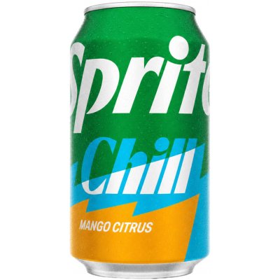 Sprite Chill Mango Citrus 355 ml – Zboží Mobilmania