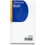 Filofax poznámkový papír linkovaný bílý 30 listů formát A6 – Sleviste.cz