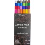 Artmagico akrylový popisovač 0,7 mm 24 ks 80043 – Hledejceny.cz