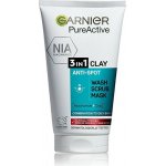 Garnier Pure 3v1 gel peeling a maska 150 ml – Zboží Dáma