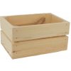 Úložný box Morex Dřevěná bedýnka 097081