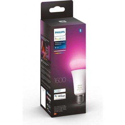 Philips žárovka LED Hue White and Color Ambiance 15W 1600lm E27 ZB+BT – Zboží Mobilmania