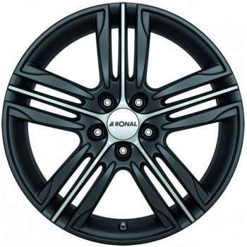 Ronal R57 7,5x18 5x108 ET50 matt black polished