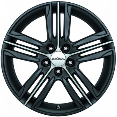 Ronal R57 7x17 4x108 ET45 black polished | Zboží Auto