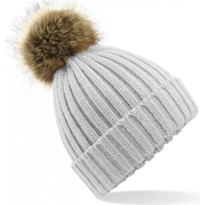 Beechfield dámská pletená čepice B412 Light Grey – Hledejceny.cz