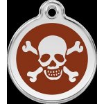 Red Dingo Lebka hnědá S 20 mm – Zboží Mobilmania
