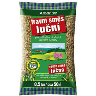 Travní směs luční - semena Aros - směs - 500 g – Zboží Mobilmania