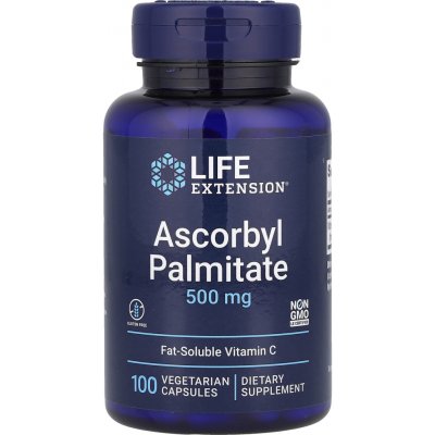 Life Extension Askorbyl palmitát 500 mg 100 rostlinných kapslí – Hledejceny.cz