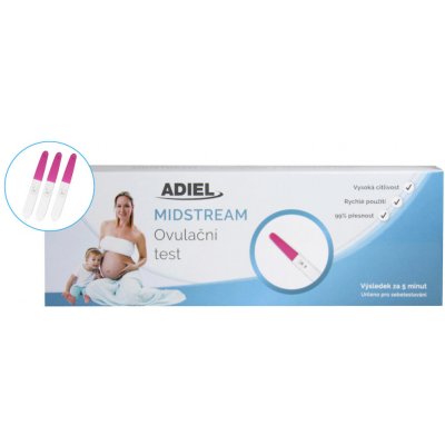 Adiel Midstream ovulační test 3 ks