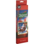 CRAFT ID Diamantové malování Santa 30 x 30 cm – Zbozi.Blesk.cz