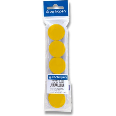 Centropen magnety 9795 10 ks ŽLUTÉ 159 – Zboží Dáma