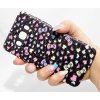 Pouzdro a kryt na mobilní telefon Samsung Pouzdro Print Case 3D Hearts Samsung Galaxy J5 2016 J510 Černé