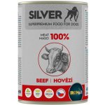 IRONpet Silver Dog Hovězí 100% masa 6 x 400 g – Zboží Mobilmania