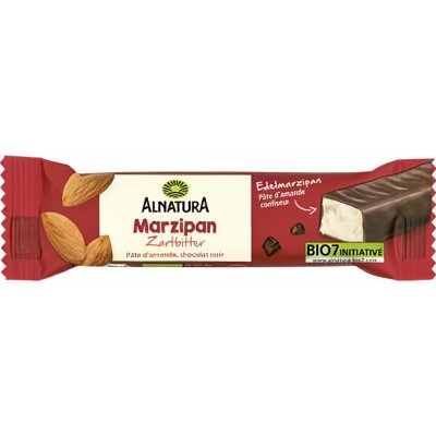 ALNATURA BIO Tyčinka marcipánová v hořké čokoládě 40g – Zboží Mobilmania
