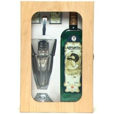 Fruko Schulz Absinth 70% 0,5 l (kazeta 1 sklenice)