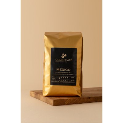 Rodinná pražírna Gusto Café Mexico Esmeralda SHG zrnková 1 kg – Hledejceny.cz