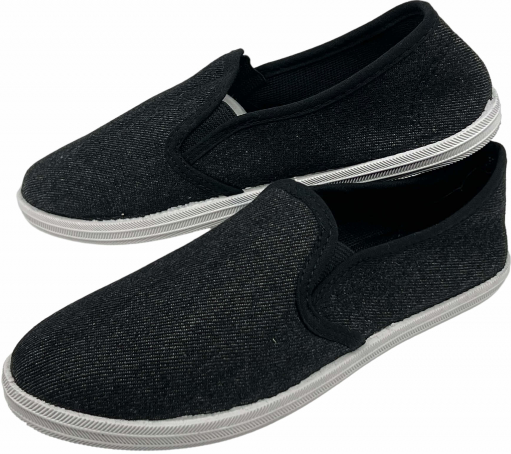 Dámské slip on tenisky černé