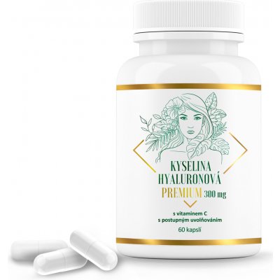 Vakos Kys.hyaluronová PREMIUM 300 mg s vit.C 60 kapslí – Hledejceny.cz