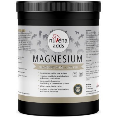 NuVena Magnesium Low Fer hořčík pro koně 1,2 kg – Zbozi.Blesk.cz