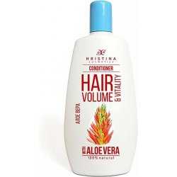 Hristina přírodní kondicionér na vlasy pro velký objem vlasů Aloe Vera 200 ml