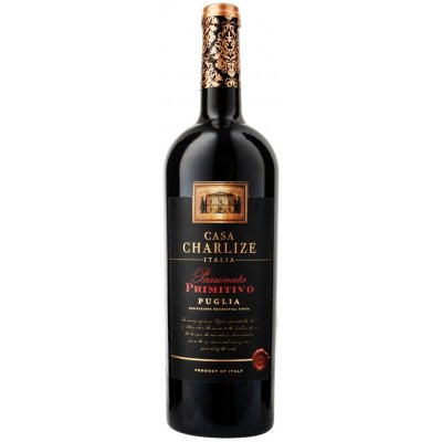 Casa Charlize Passonata Primitivo IGT 14% 0,75 l (holá láhev) – Zboží Dáma