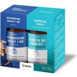 MOVit Duo Hořčíků Malát+B6&Chelát 90 kapslí + 90 tablet – Hledejceny.cz