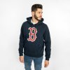 Pánská mikina 47 Brand Boston Red Sox Imprint ’47 BURNSIDE Hood