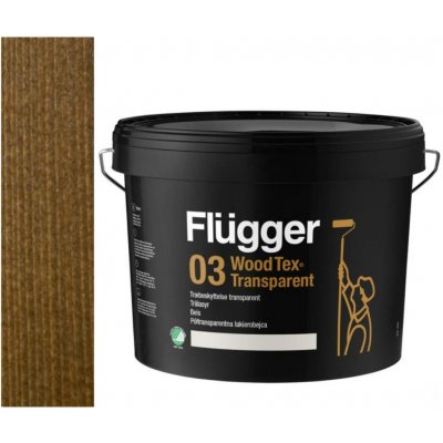 Flügger Wood Tex Aqua 03 Transparent 3 l – Zboží Mobilmania