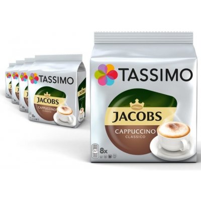 Tassimo Kávové kapsle kapsle Jacobs Cappuccino 40 nápojů