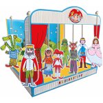 Marionetino univerzální loutkové divadlo s princeznou drakem kašpárkem a dalšími loutkami – Zboží Mobilmania