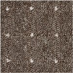 Vopi Kusový koberec Udinese hnědý čtverec 60x60 – Zboží Mobilmania