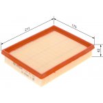 Vzduchový filtr BOSCH 1 457 433 526 (1457433526) – Hledejceny.cz