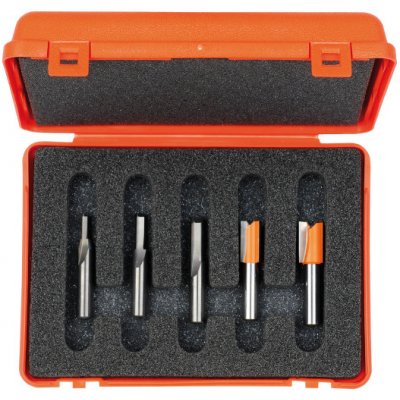 CMT Orange Tools CMT Sada drážkovacích fréz 5ks - S=8 HW