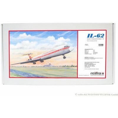 Reifra Iljušin IL-62 Interflug ex VEB Plasticart 1:100 – Zbozi.Blesk.cz