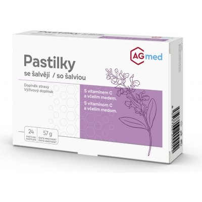 Dr. Müller Müllerovy pastilky se šalvějí 24 pastilek – Hledejceny.cz