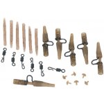 Extra Carp EXC Závěsky Camou Lead Clip Box – Zboží Mobilmania