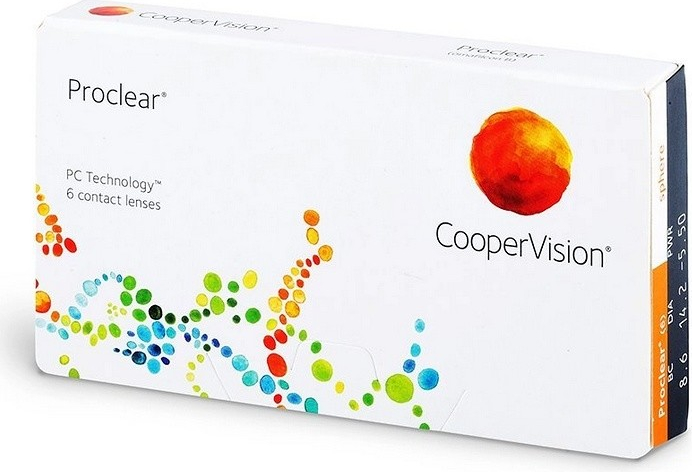 Cooper Vision Proclear Sphere 6 čoček