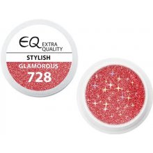 Extra Quality Glamourus barevný UV gel STYLISH 728 5 g