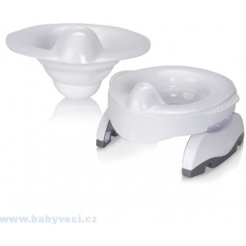 Potette Plus 2v1-cestovní nočník-redukce na WC Premium bílá