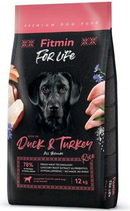 Fitmin For Life Dog Duck & Turkey 14 kg
