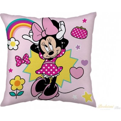 Jerry Fabrics polštář Minnie Smile 40x40 – Zboží Dáma