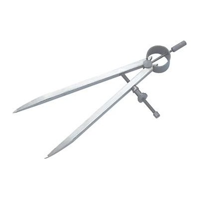 Přesné pruž. hrotové kružítko, délka ramen 200 mm – Zboží Mobilmania