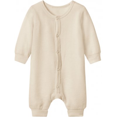 Lupilu Dětské rostoucí dupačky z merino vlny a hedvábí béžová – Sleviste.cz