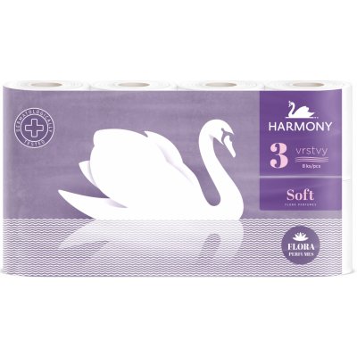 Harmony Soft Flora 3-vrstvý 8 ks