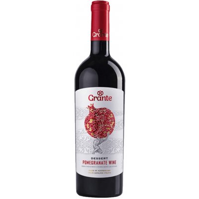 Grante GRANÁTOVÉ VÍNO dezertní sladké 16% 0,75 l (holá lahev) – Zboží Dáma